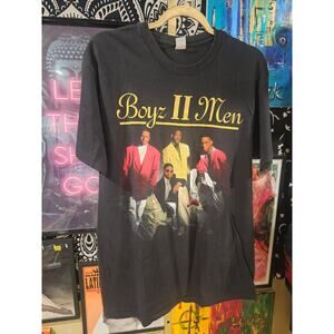 Rare Vintage 90s Boyz II Men Please Don’t Go Tour Band Tee Size XL